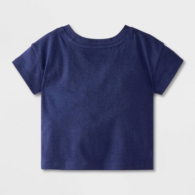 T-shirt graphique USA pour bébé garçon - Cat & Jack™ Bleu marine
