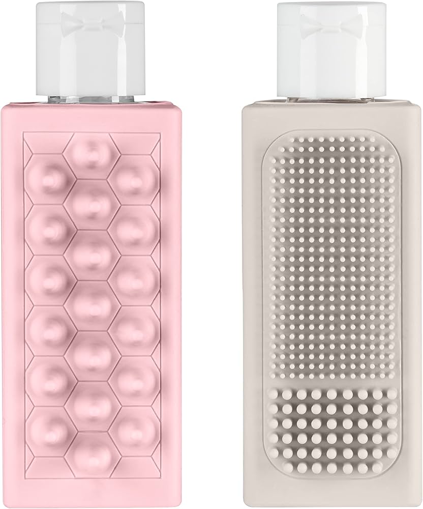Bouteilles de Voyage en Silicone – Lot de 2