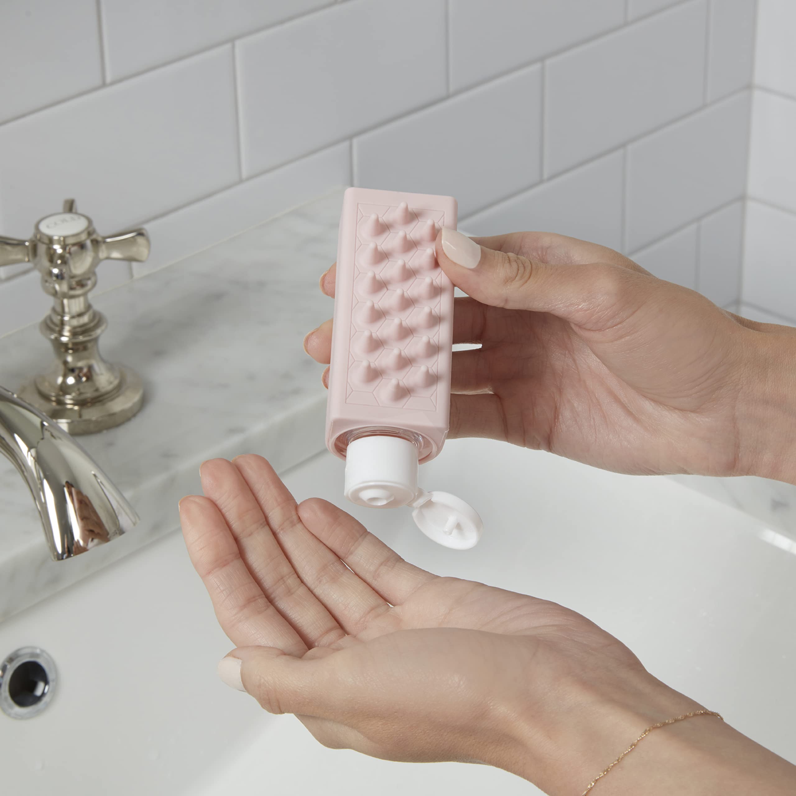 Bouteilles de Voyage en Silicone – Lot de 2