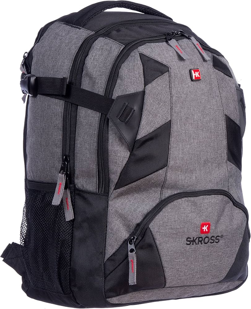 Sac à dos SKROSS – Gris & Noir