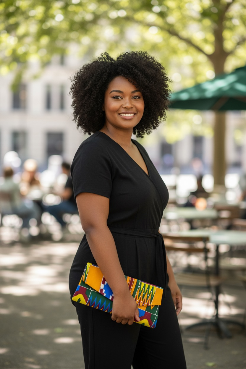 Kente Clutch Bag