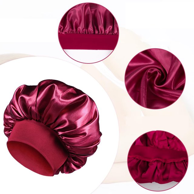 Bonnet en Satin – Protection Capillaire Nuit