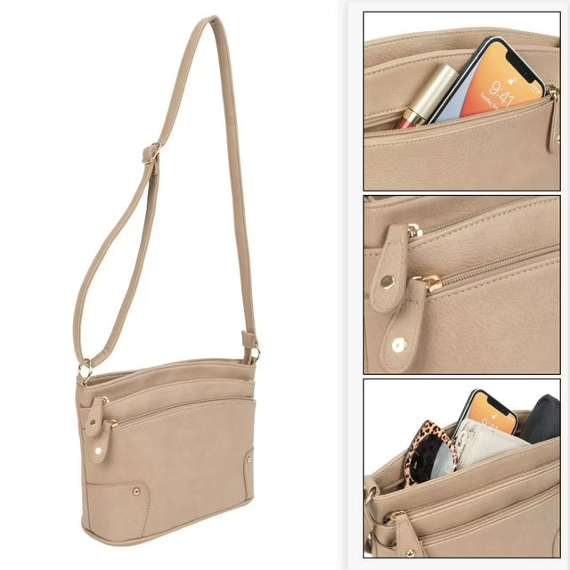 Multi Compartment Crossbody