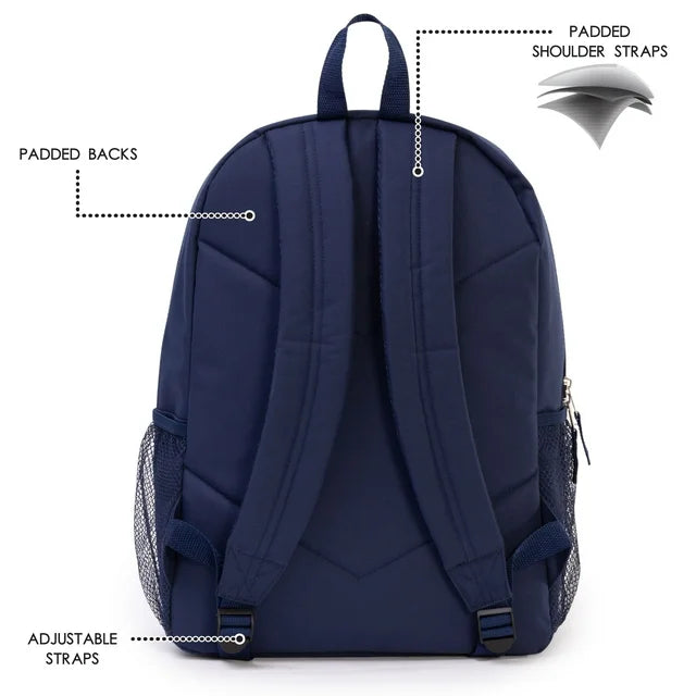 Sac à Dos Galaxie Bleu Nuit - Motif Étoiles et Nébuleuses