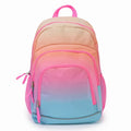 Sac à Dos Dégradé Arc-en-Ciel Pastel - Rose Bleu Turquoise