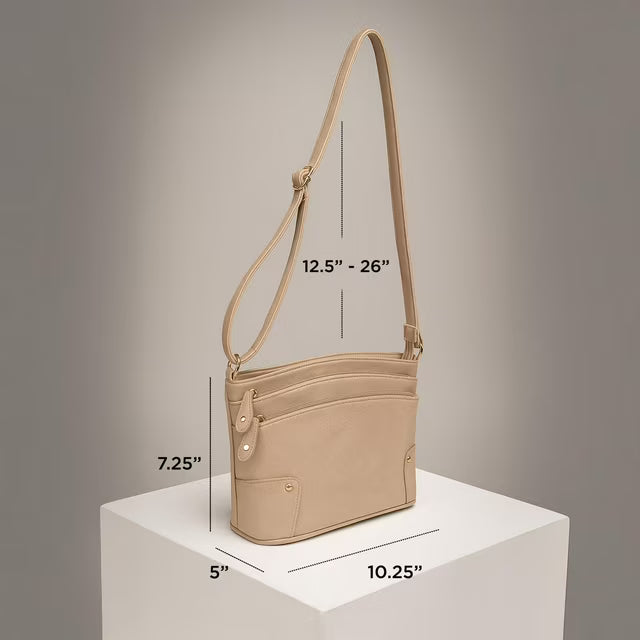 Multi Compartment Crossbody