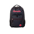 Sac à dos Noir Canada pour l'école avec compartiment pour ordinateur portable