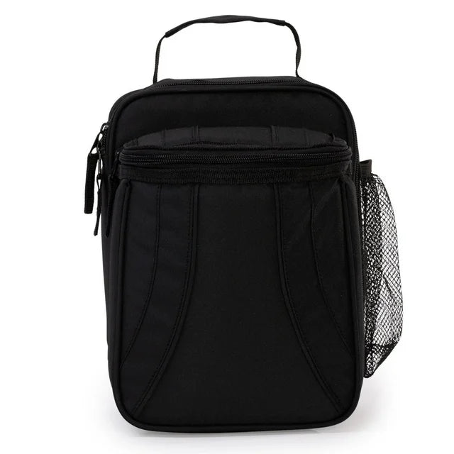 Jetstream Deluxe Kids Lunch Bag Insulated with Front Pocket, Side Mesh & Padded Handle