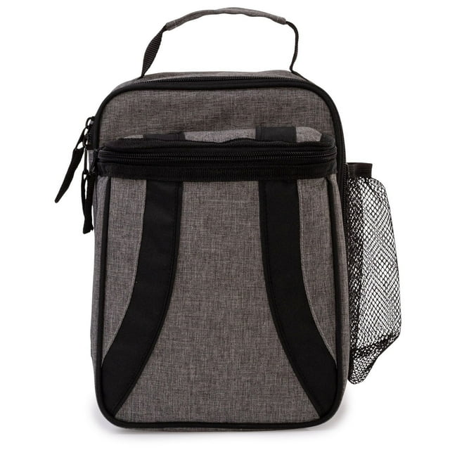 Jetstream Deluxe Kids Lunch Bag Insulated with Front Pocket, Side Mesh & Padded Handle